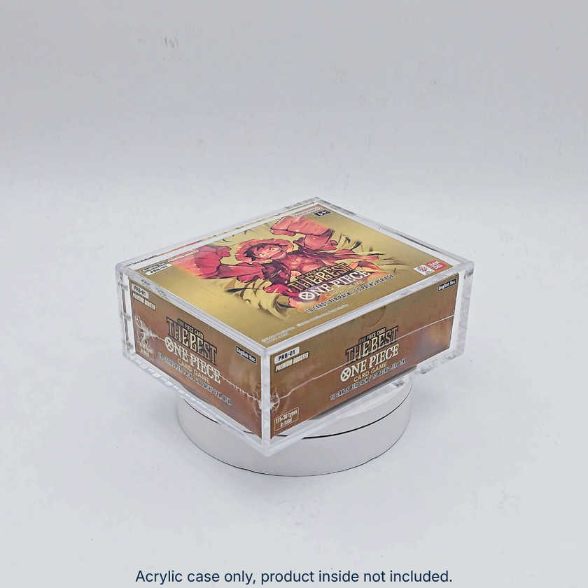 Acrylic Magnetic Case for One Piece Booster Box PRB