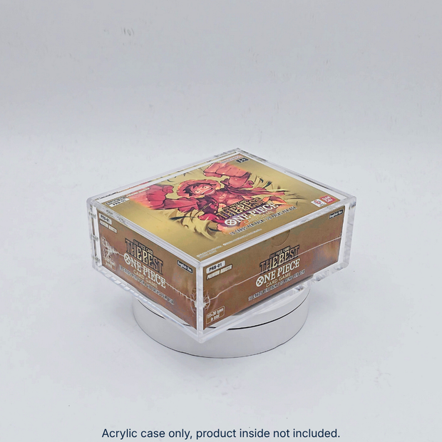 Acrylic Magnetic Case for One Piece Booster Box PRB