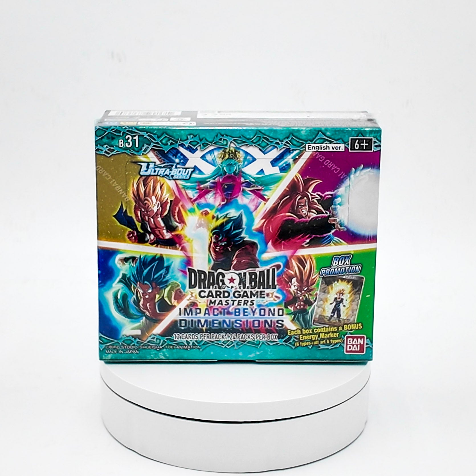 [Pre-Order] Dragon Ball Super Card Game: Masters (B31) Ultra Bout Set 4 Booster Box