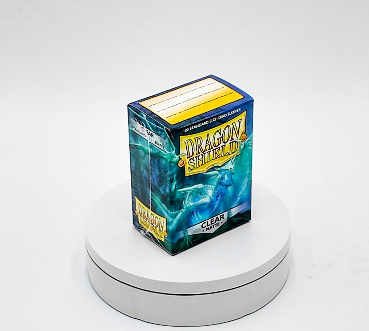 Dragon Shield: Standard 100pc Classic Clear Matte Sleeves 63x88mm