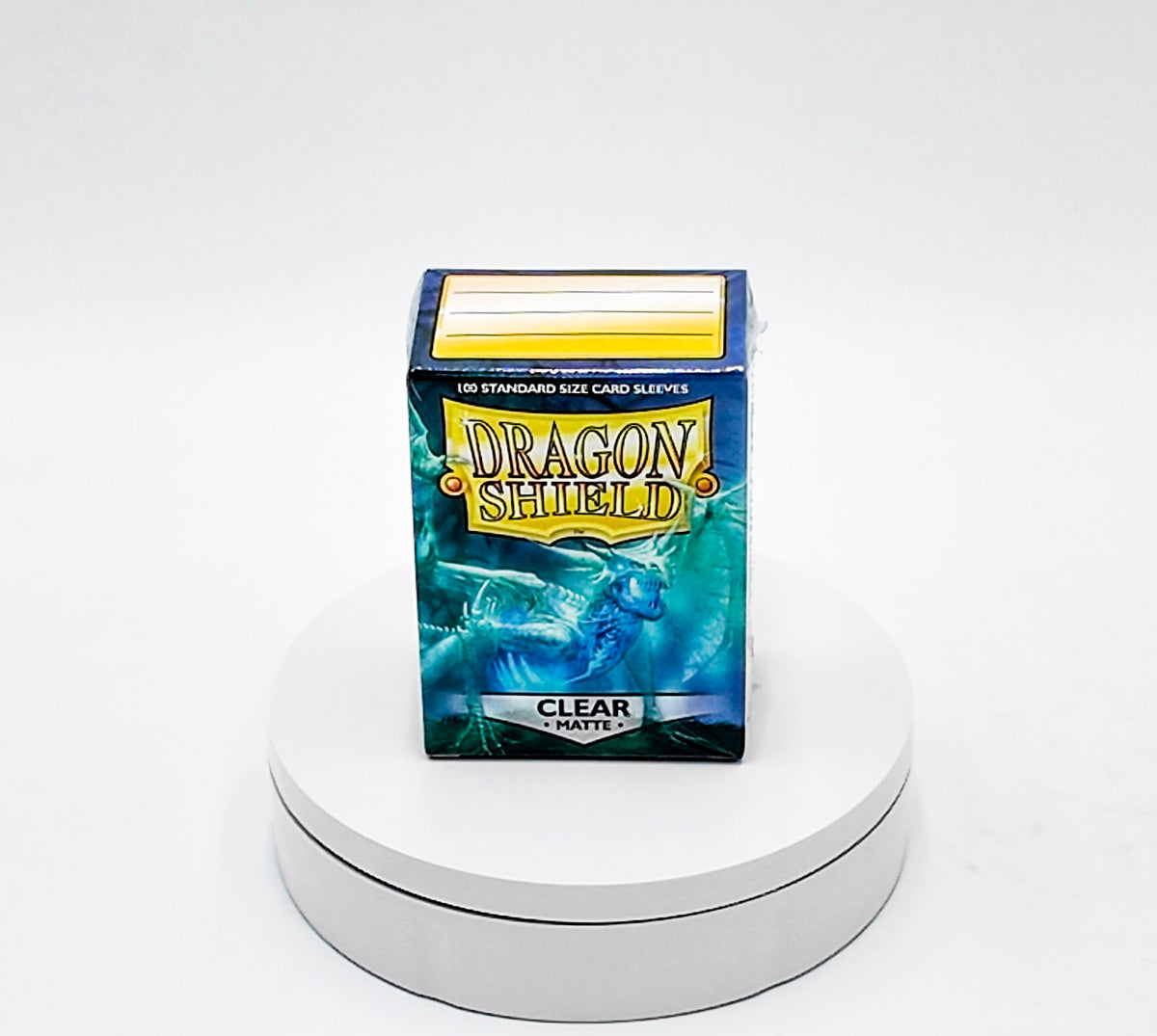 Dragon Shield: Standard 100pc Classic Clear Matte Sleeves 63x88mm