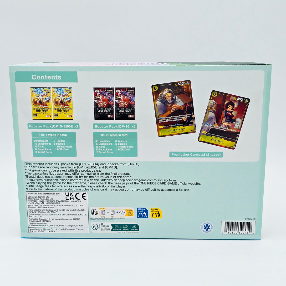 One Piece TCG: IB-07 Rayleigh/Shakuyaku