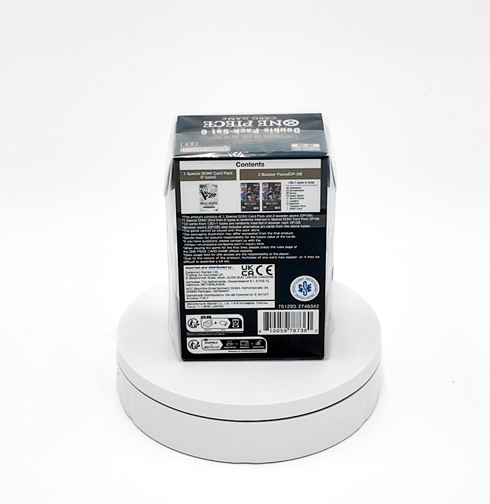 One Piece TCG: OP-09 Double Pack Set Volume 6