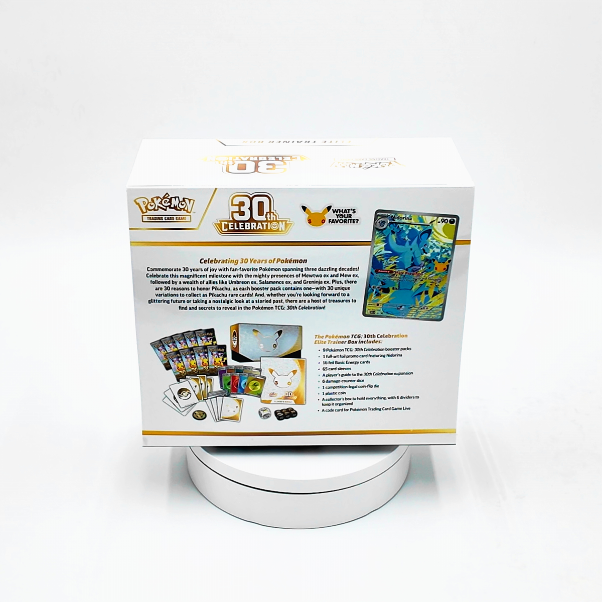 Pokémon: 30th Celebration Elite Trainer Box