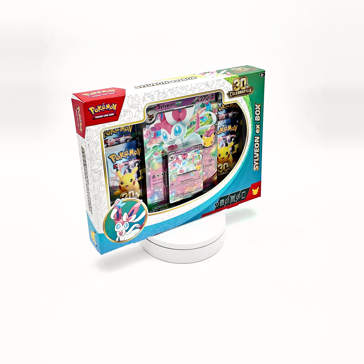 Pokémon: 30th Celebration Sylveon EX box