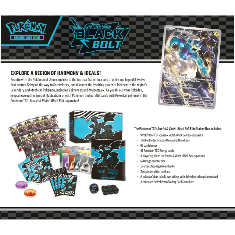 Pokémon: Black Bolt Elite Trainer Box