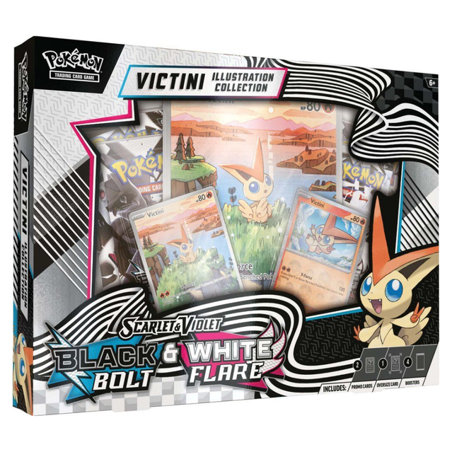 Pokémon: Black Bolt & White Flare – Unova Victini Collection
