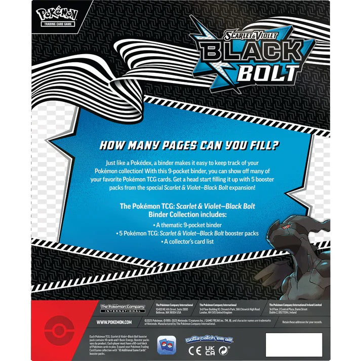 Pokémon: Black Bolt Binder Collection