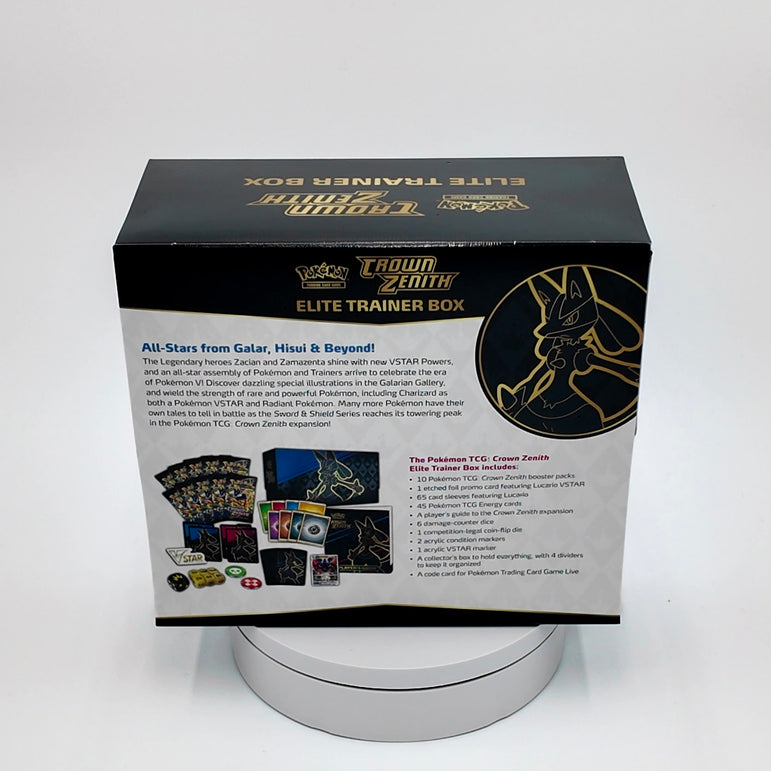 Pokémon: Crown Zenith Elite Trainer Box