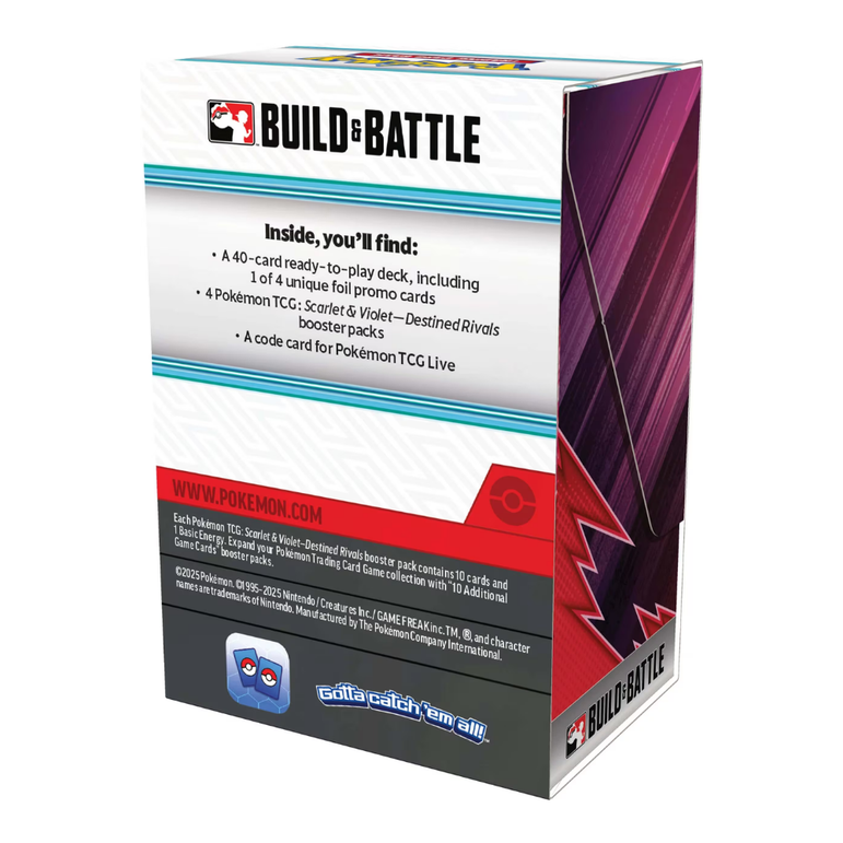 Pokémon: Destined Rivals Build & Battle Box