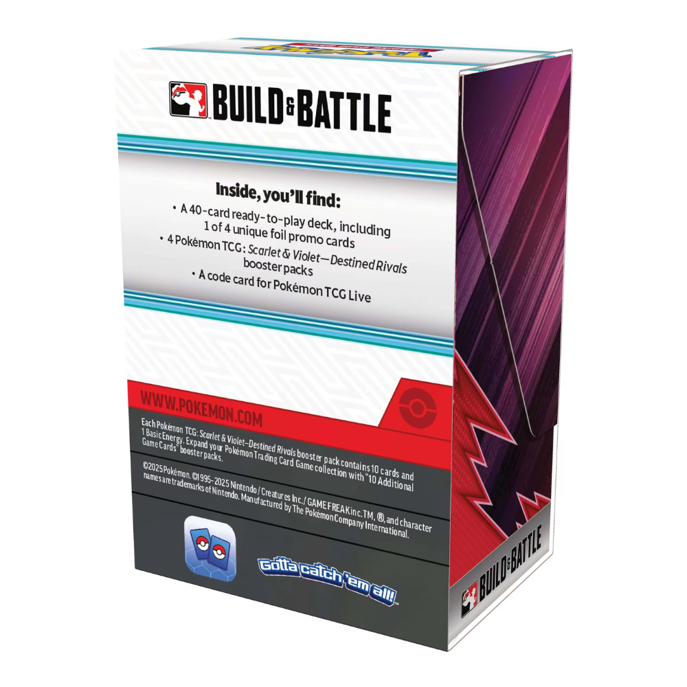 Pokémon: Destined Rivals Build & Battle Box
