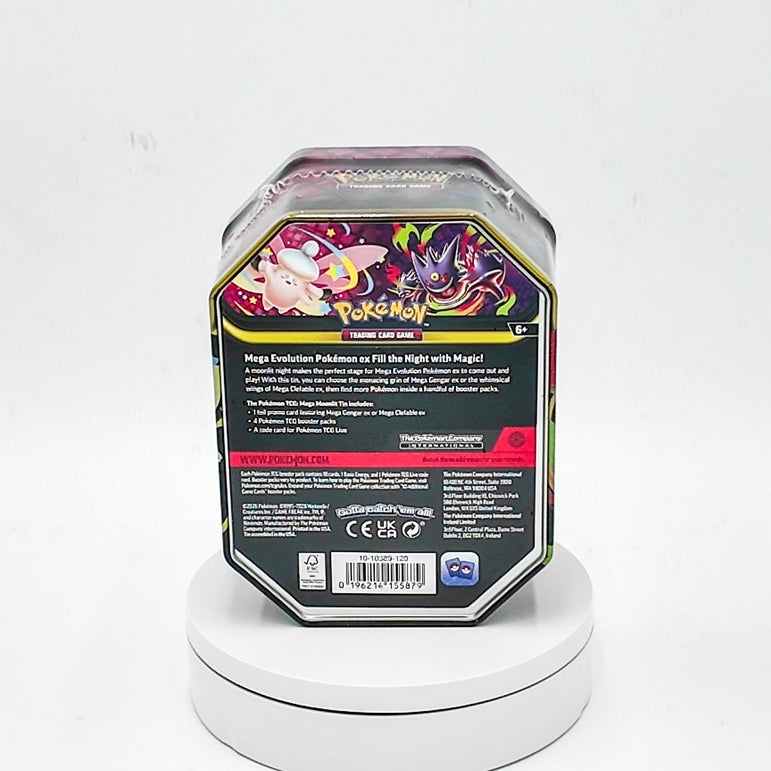 Pokémon: Mega Moonlit Tin (Assorted)