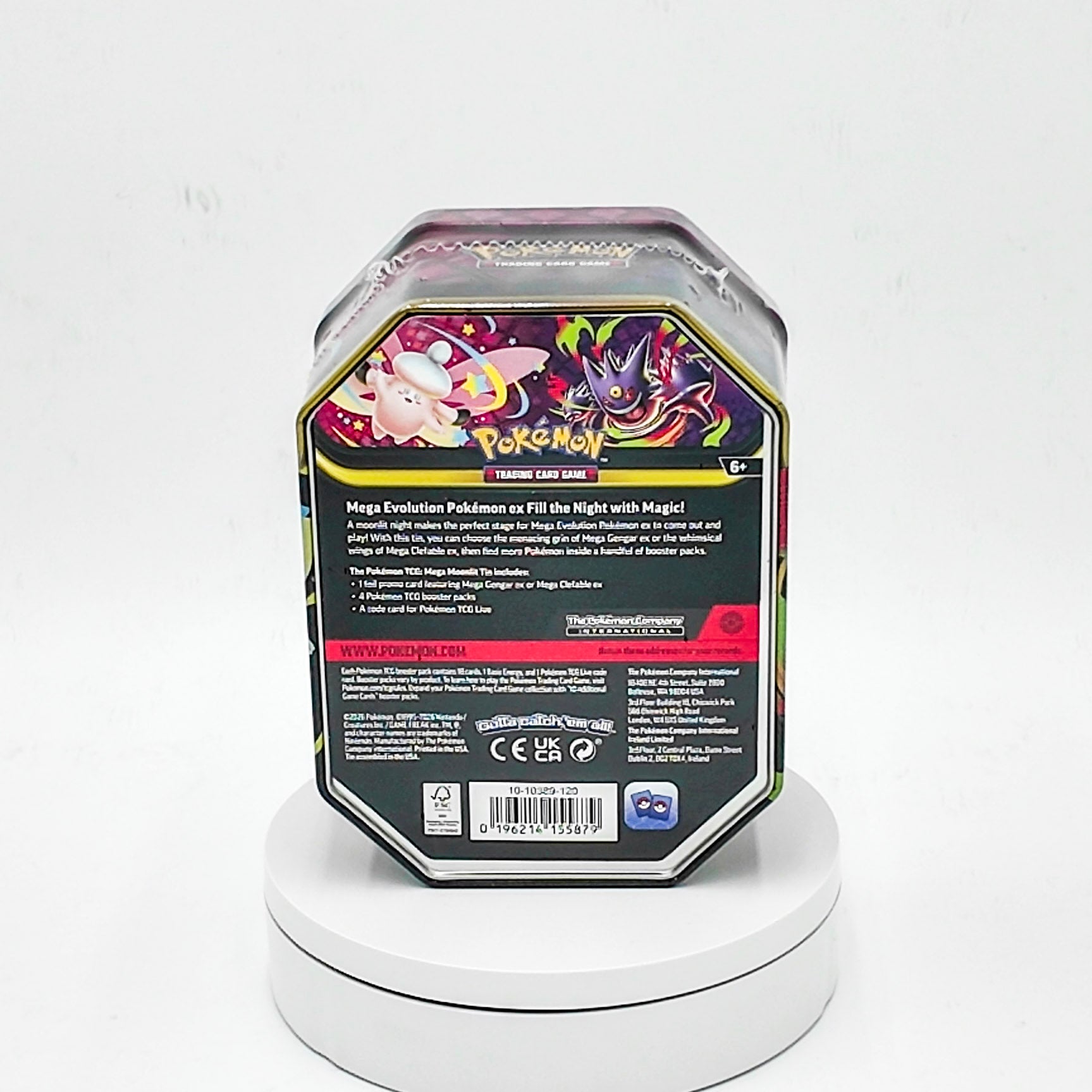 Pokémon: Mega Moonlit Tin (Assorted)