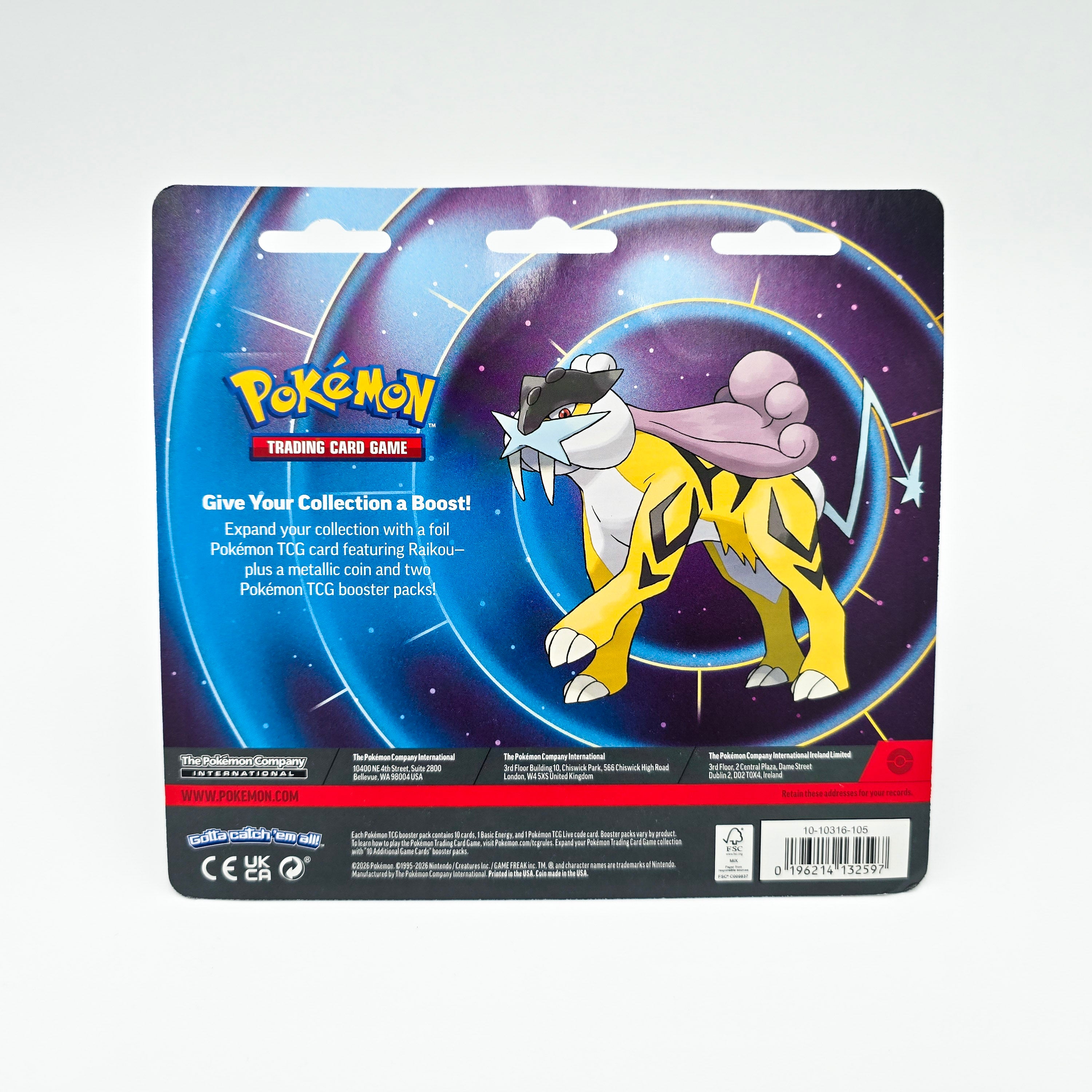 Pokémon: 2 Pack Blister [Raikou]