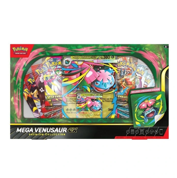Pokémon: Mega Venusaur Ex Premium Collection Box