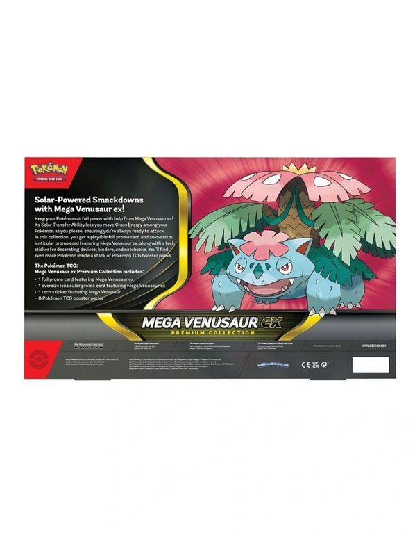 Pokémon: Mega Venusaur Ex Premium Collection Box