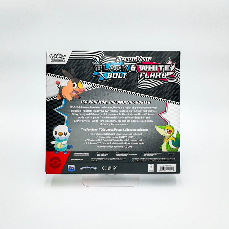 Pokémon: Unova Black Bolt & White Flare Poster Collection