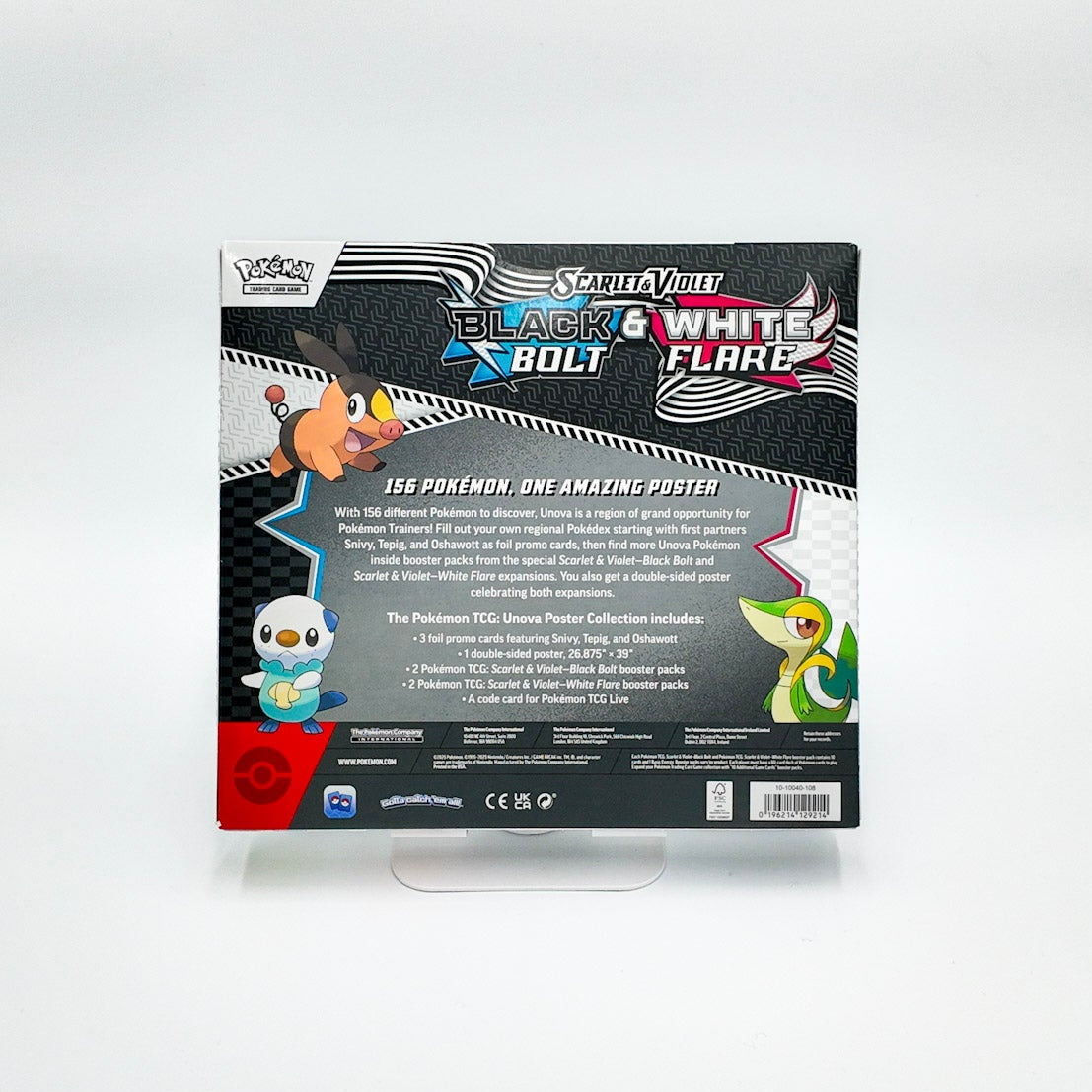 Pokémon: Unova Black Bolt & White Flare Poster Collection