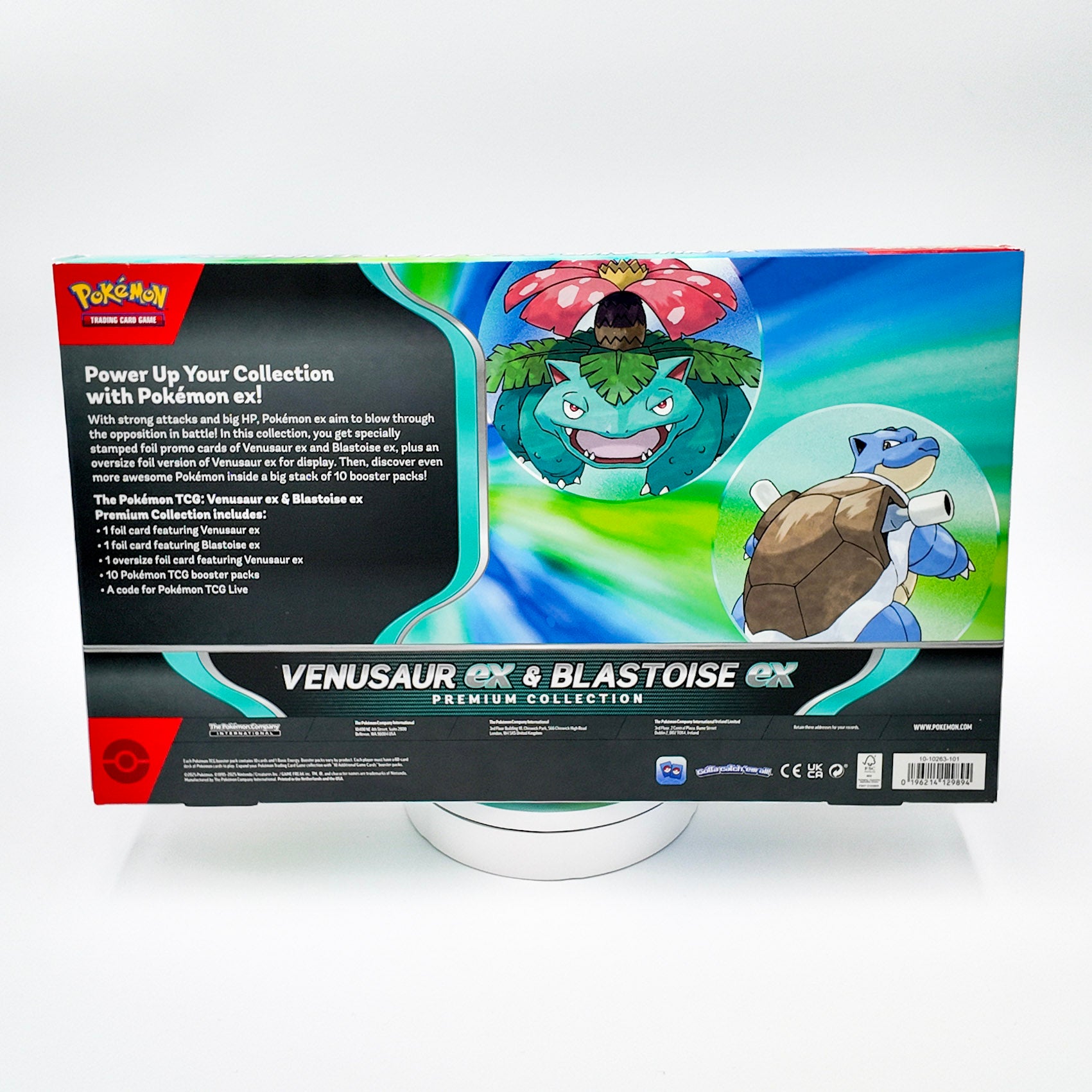 Pokémon: Venusaur ex & Blastoise ex Premium Collection