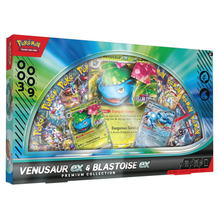 Pokémon: Venusaur ex & Blastoise ex Premium Collection