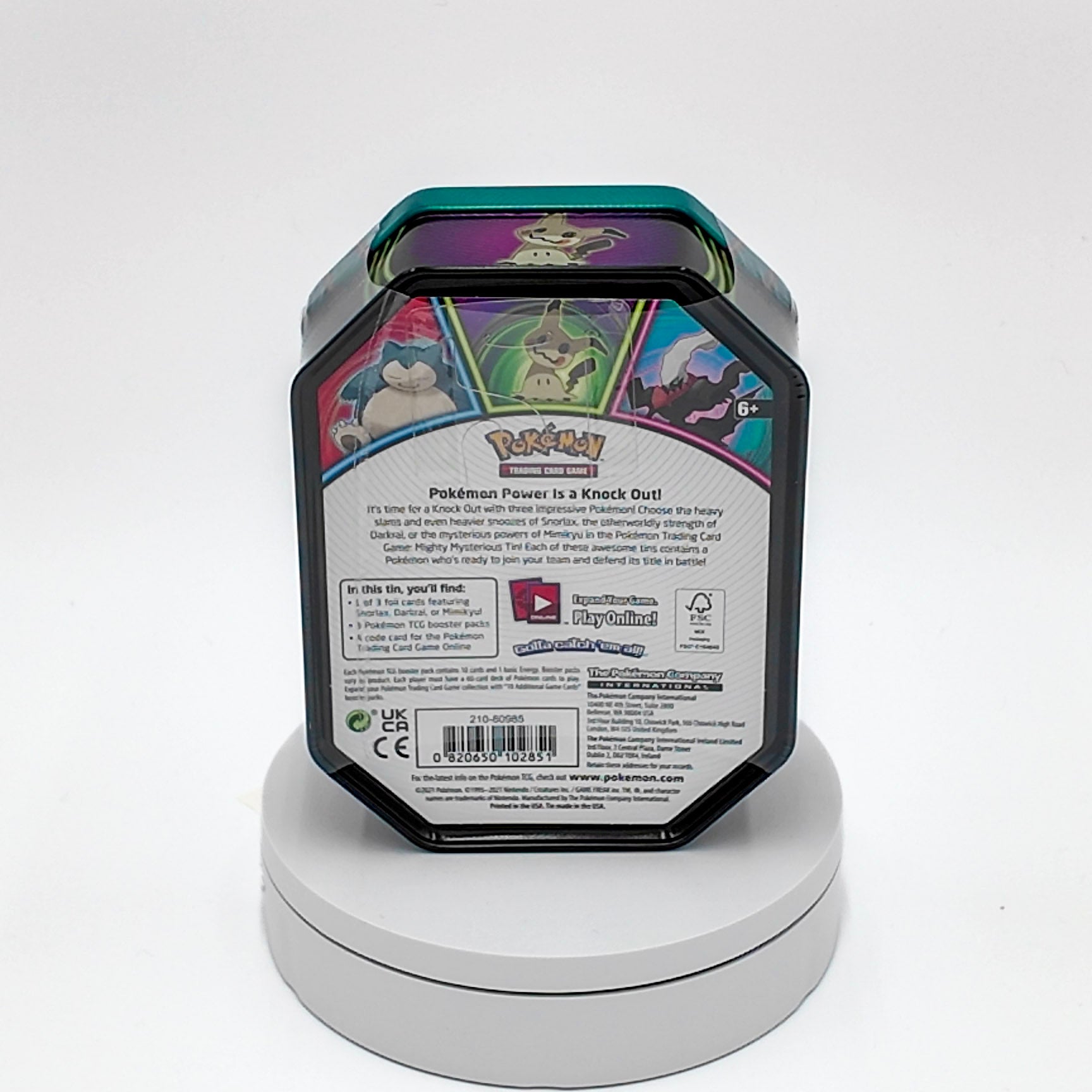 Pokémon: Mighty Mysterious Tin