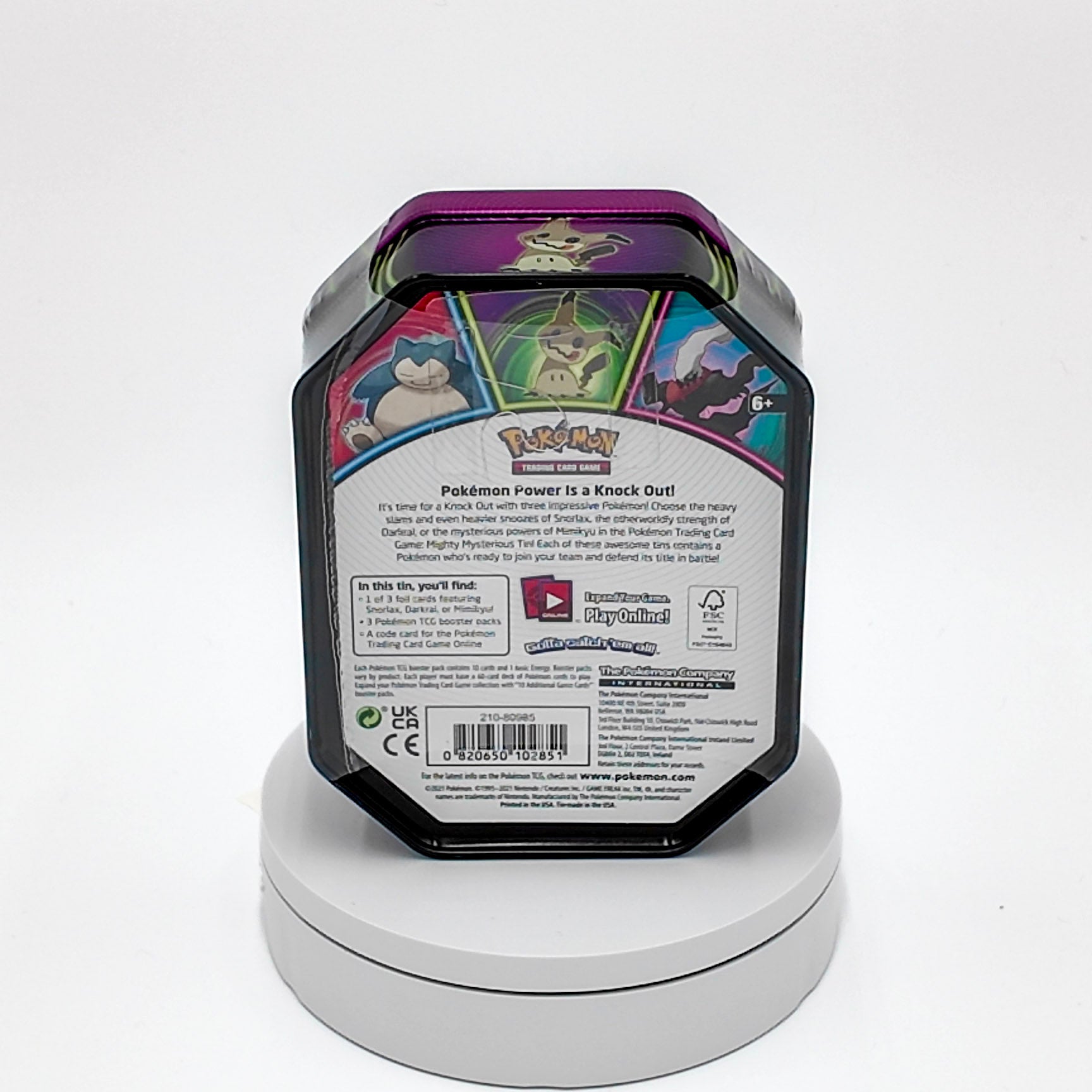 Pokémon: Mighty Mysterious Tin