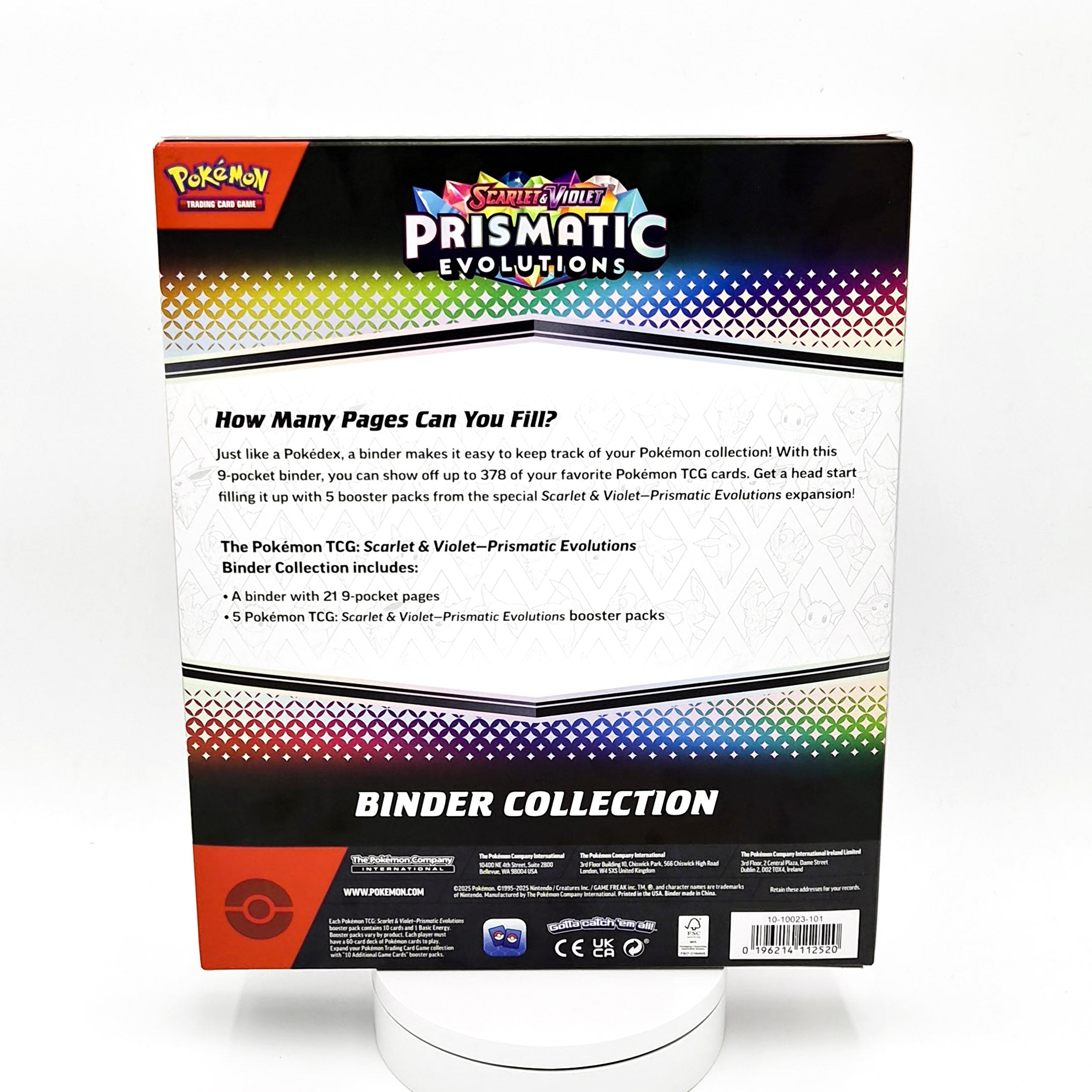 Pokémon: Prismatic Evolutions Binder Collection