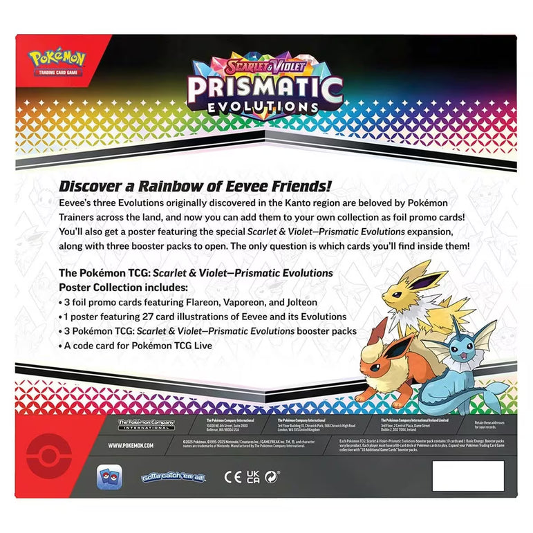 Pokémon: Prismatic Evolutions Poster Collection