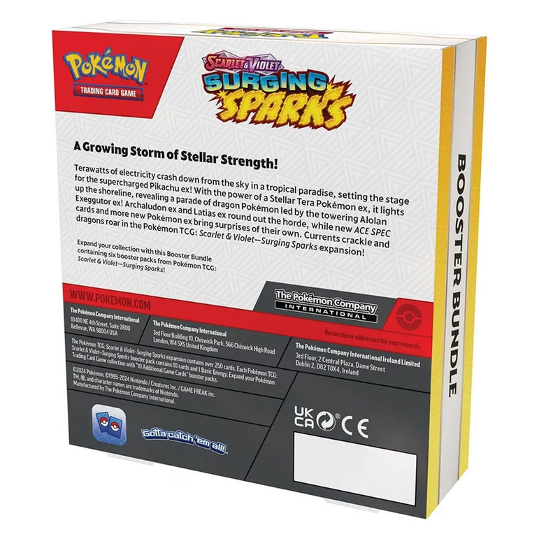 Pokémon: Surging Sparks Booster Bundle