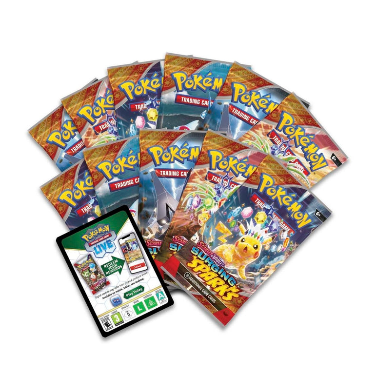 Pokémon: Surging Sparks Pokémon Center Elite Trainer Box