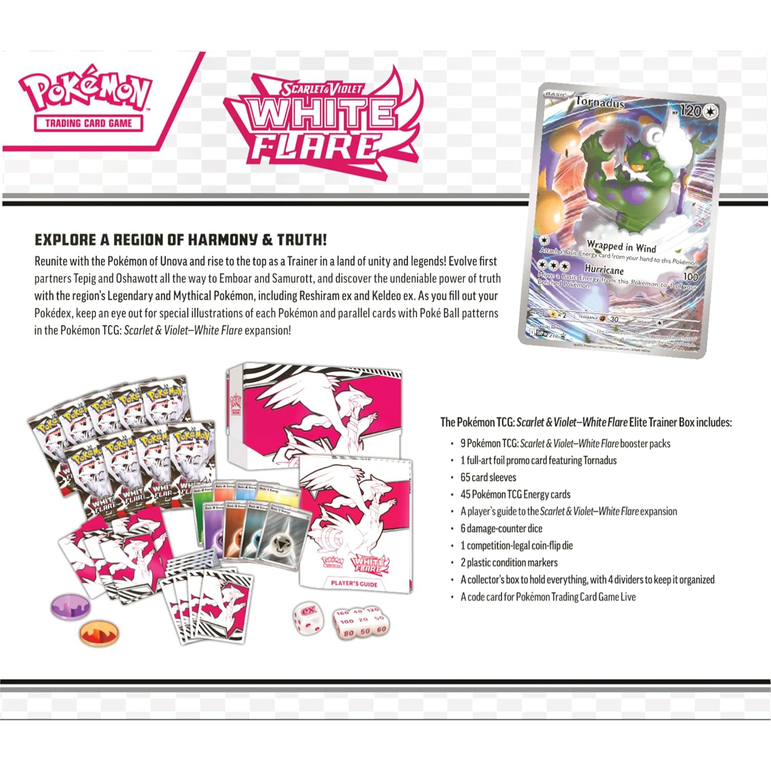 Pokémon: White Flare Elite Trainer Box
