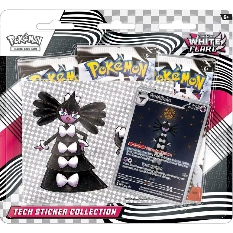 Pokémon: White Flare Tech Sticker Collection