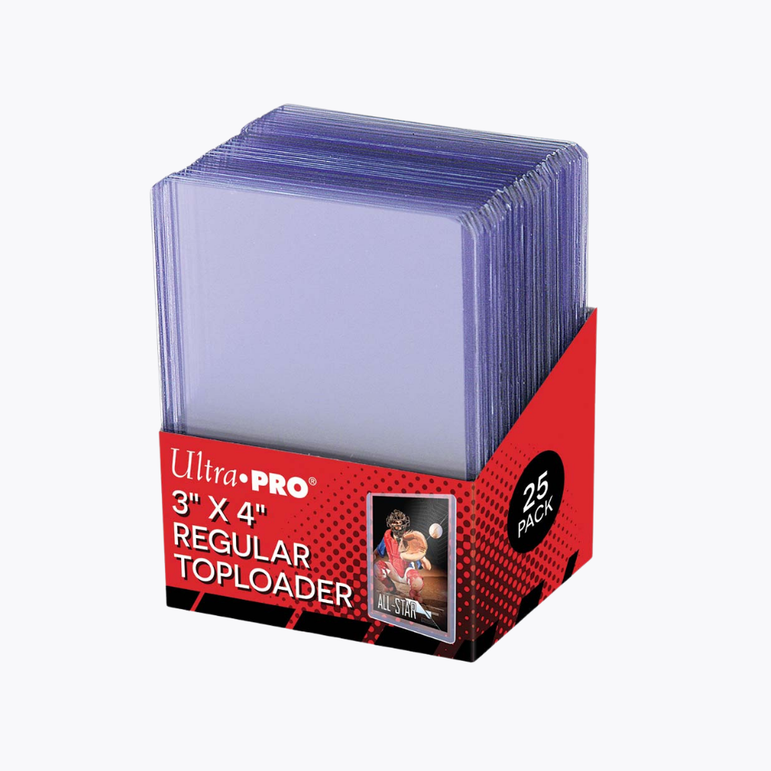 Ultra Pro: UP81222 3" X 4" Clear Regular Toploader 25ct